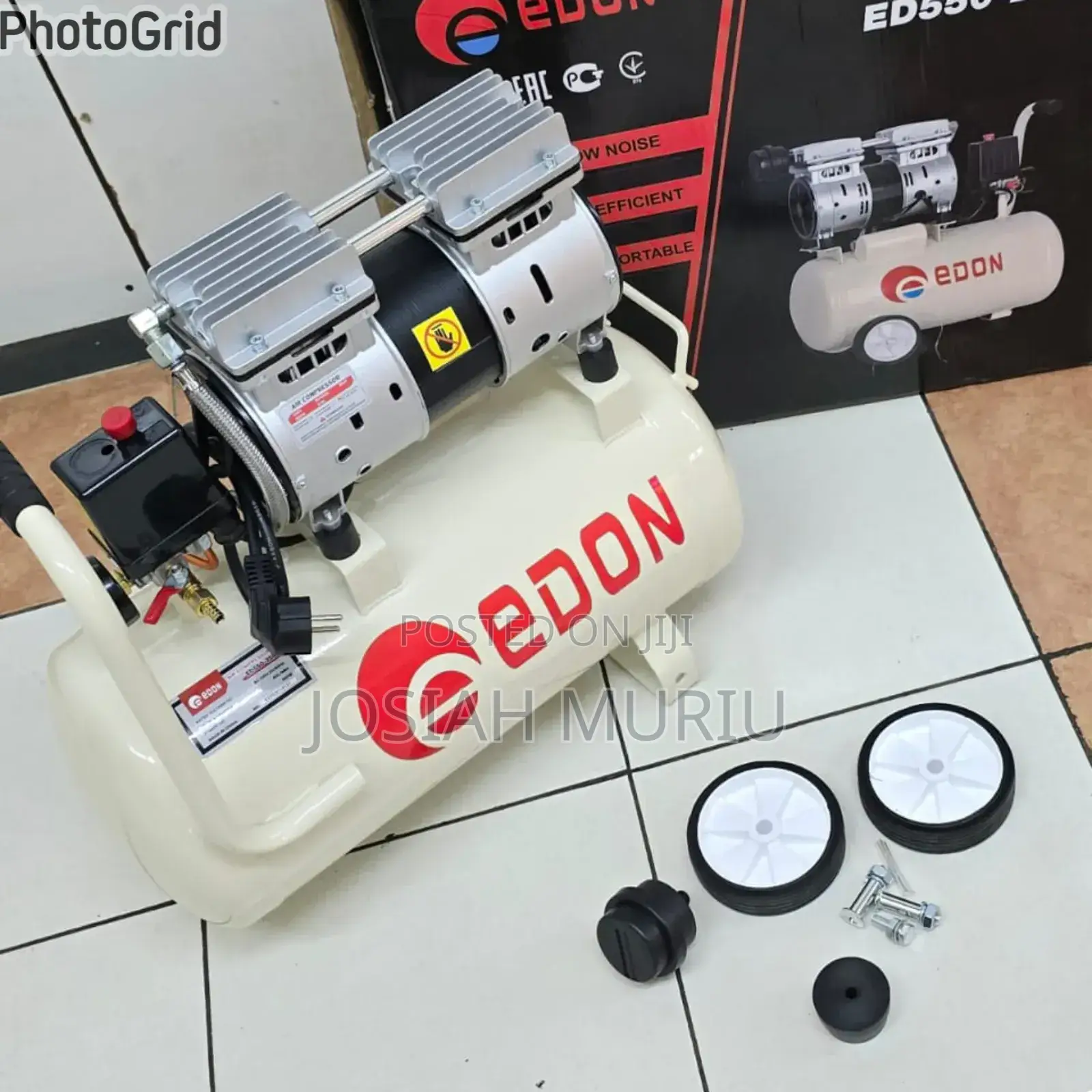 Edon Oilless Silent Air Compressor 25ltrs