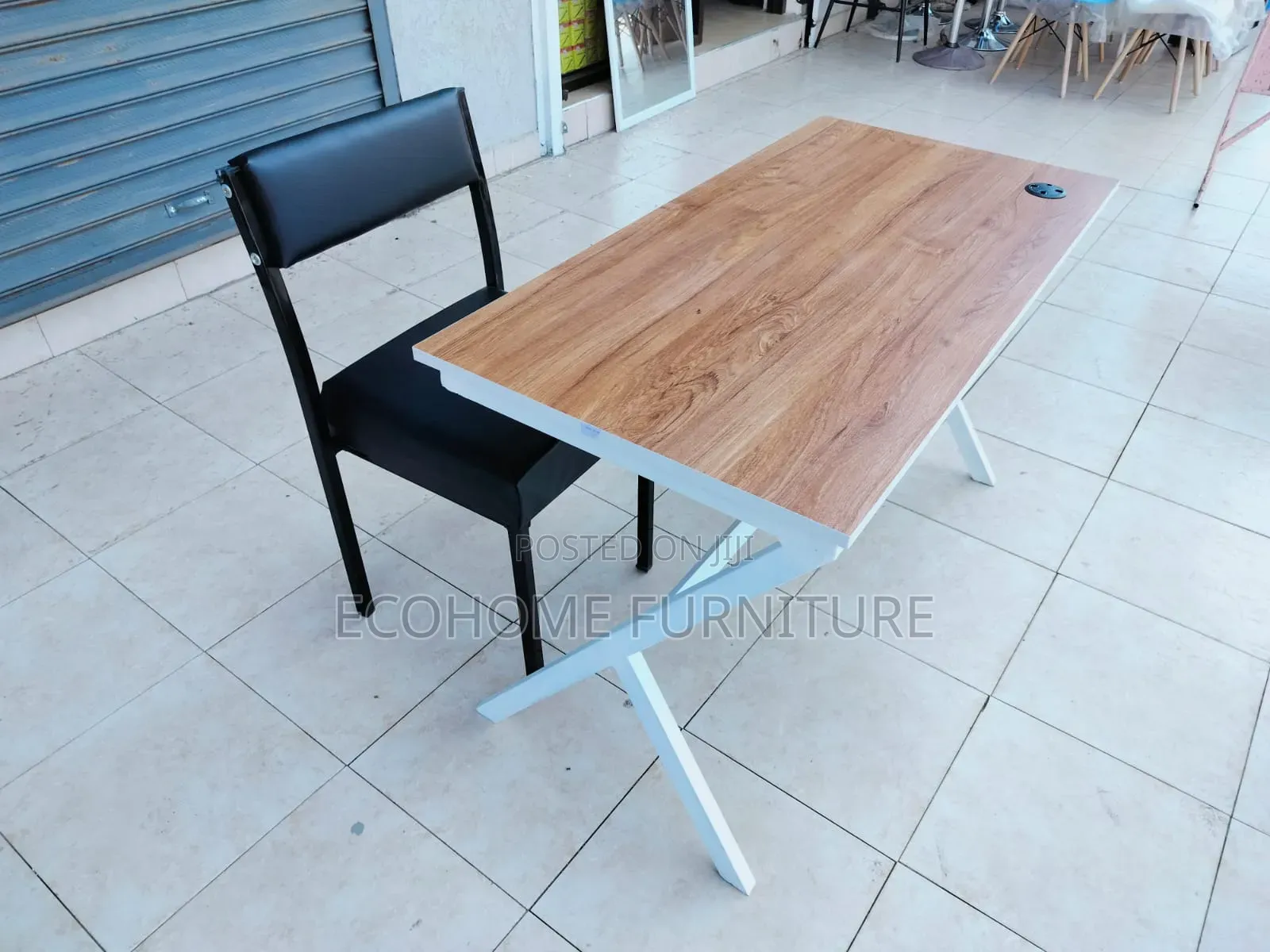 1.2 M Classic Study Desk With Catarina Chair