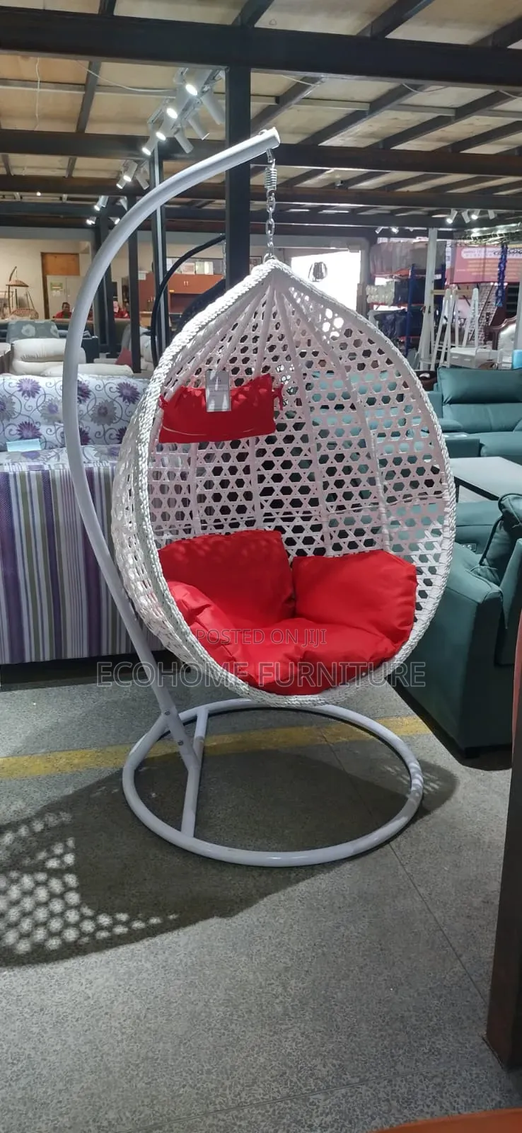 White Hammock Swing Chair