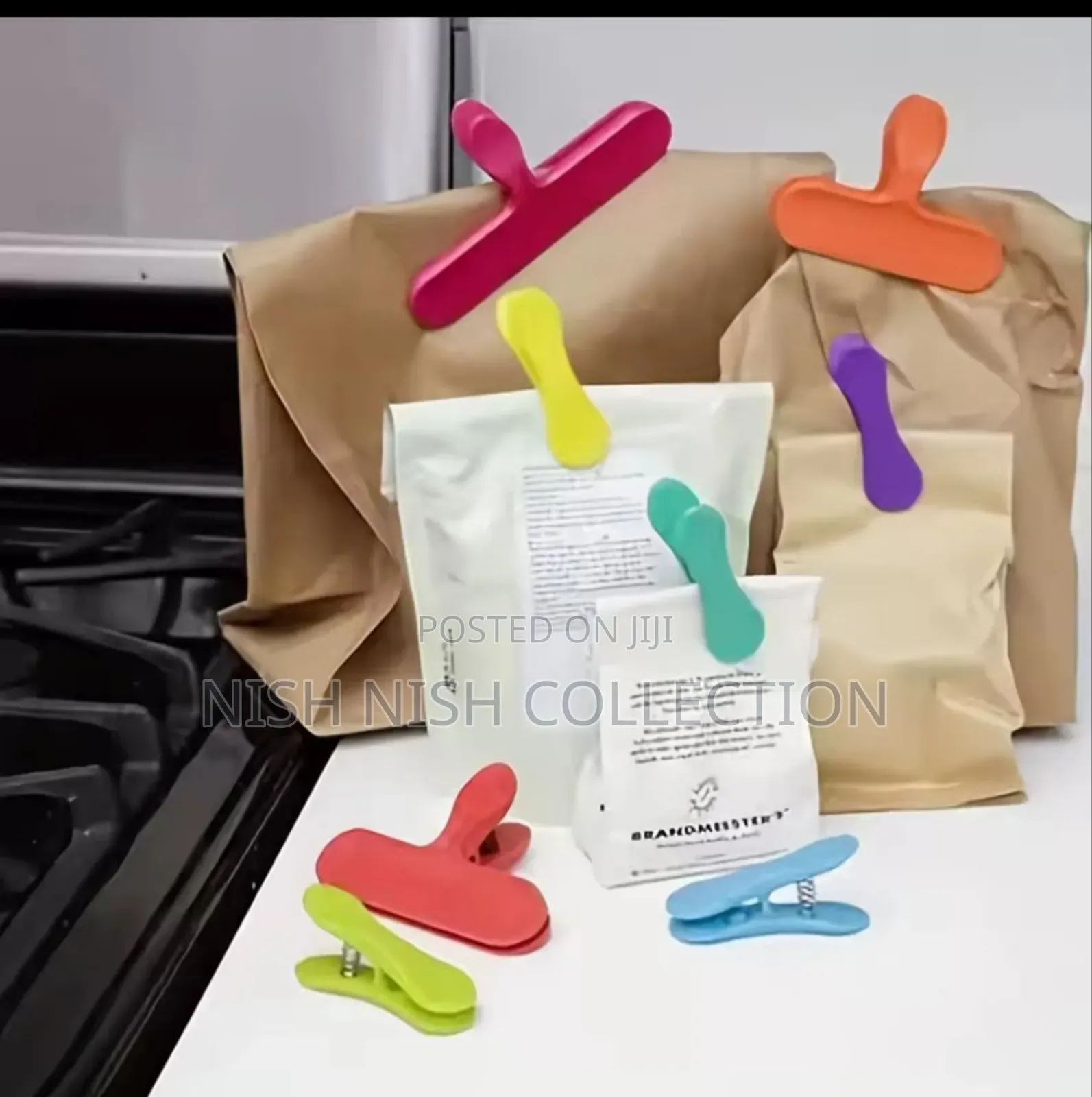 *8 Pcs Multifunctional Bag Sealing Clips
