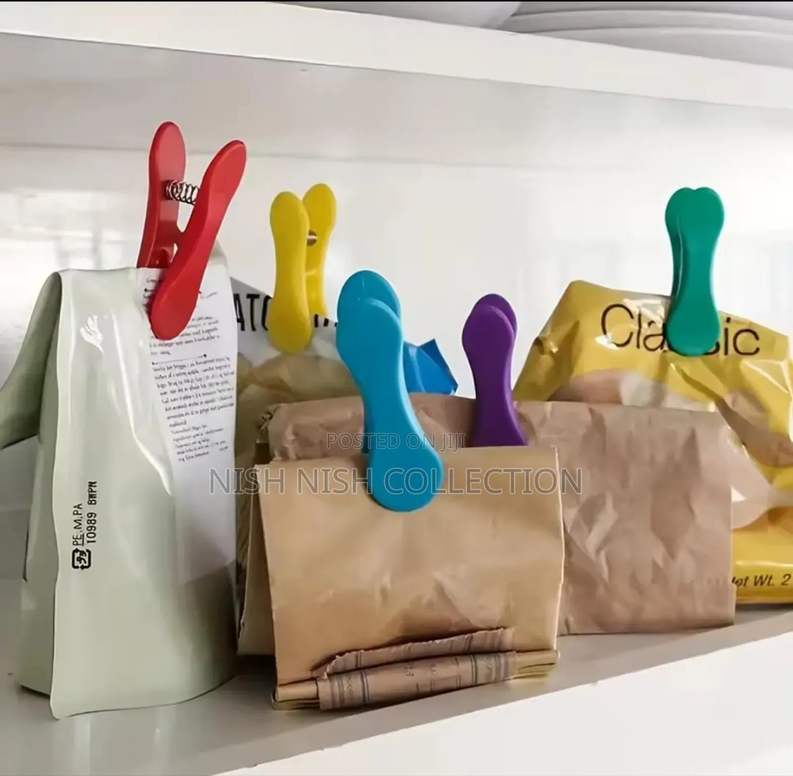 *8 Pcs Multifunctional Bag Sealing Clips