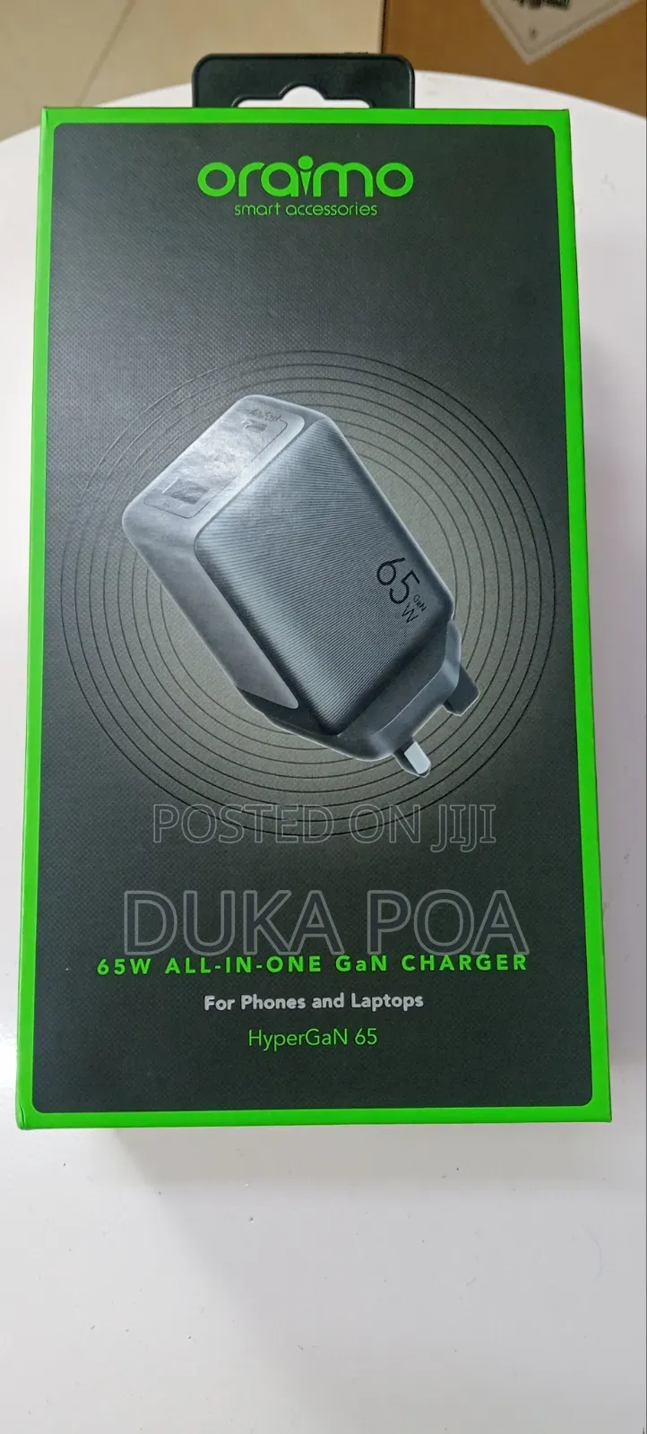 65w Charger Oraimo Phone and Laptop Charger