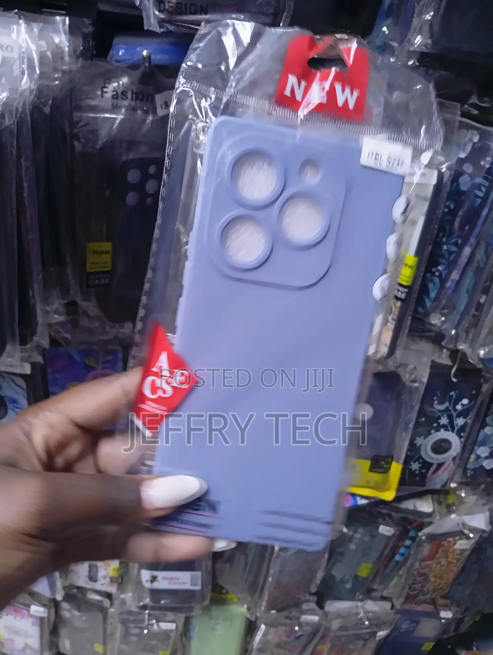 Itel, Infinix, and Tecno Liquid Silicone Protective Phone Case