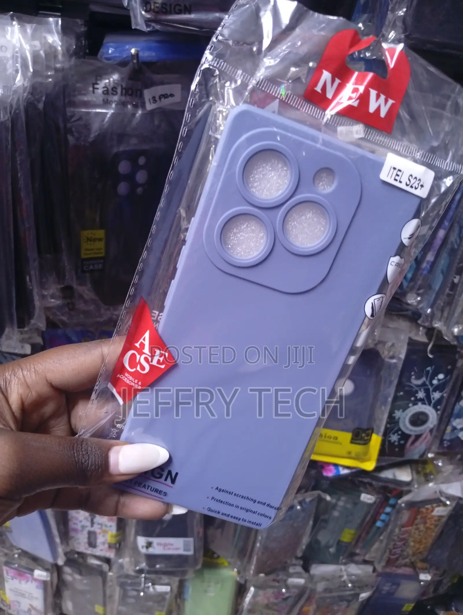 Itel, Infinix, and Tecno Liquid Silicone Protective Phone Case
