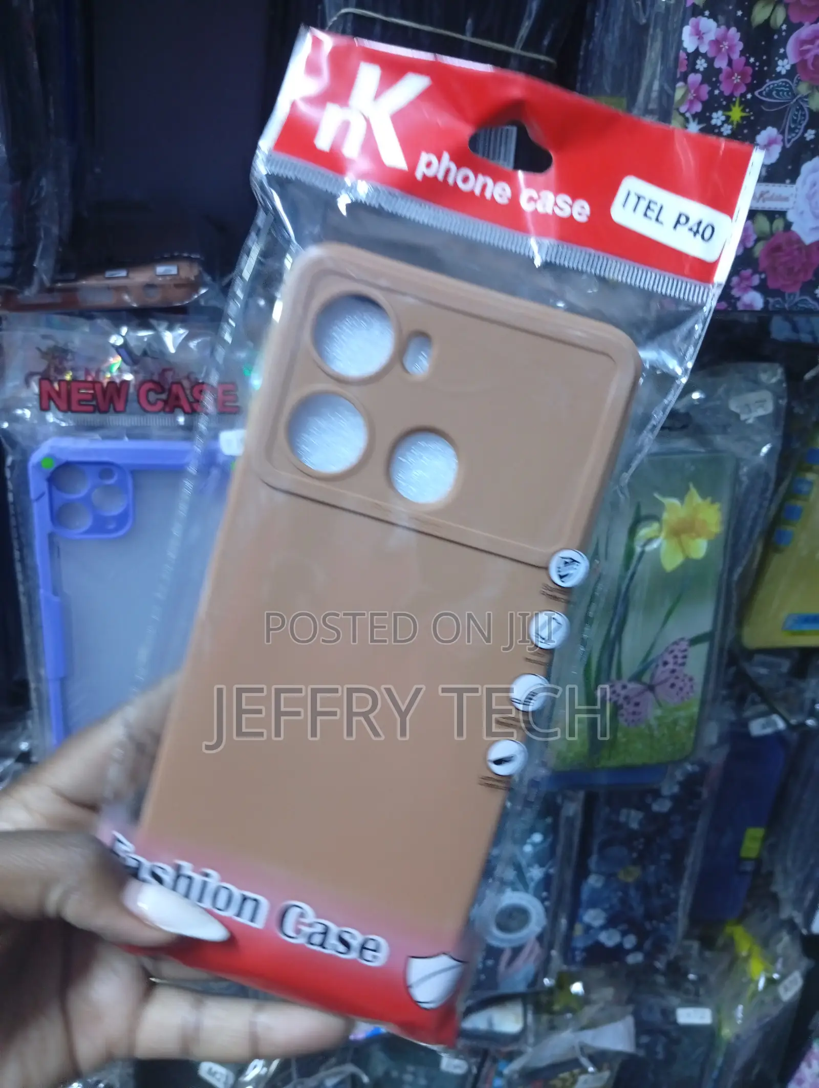 Itel P40 High-Quality Liquid Silicone or Soft Case