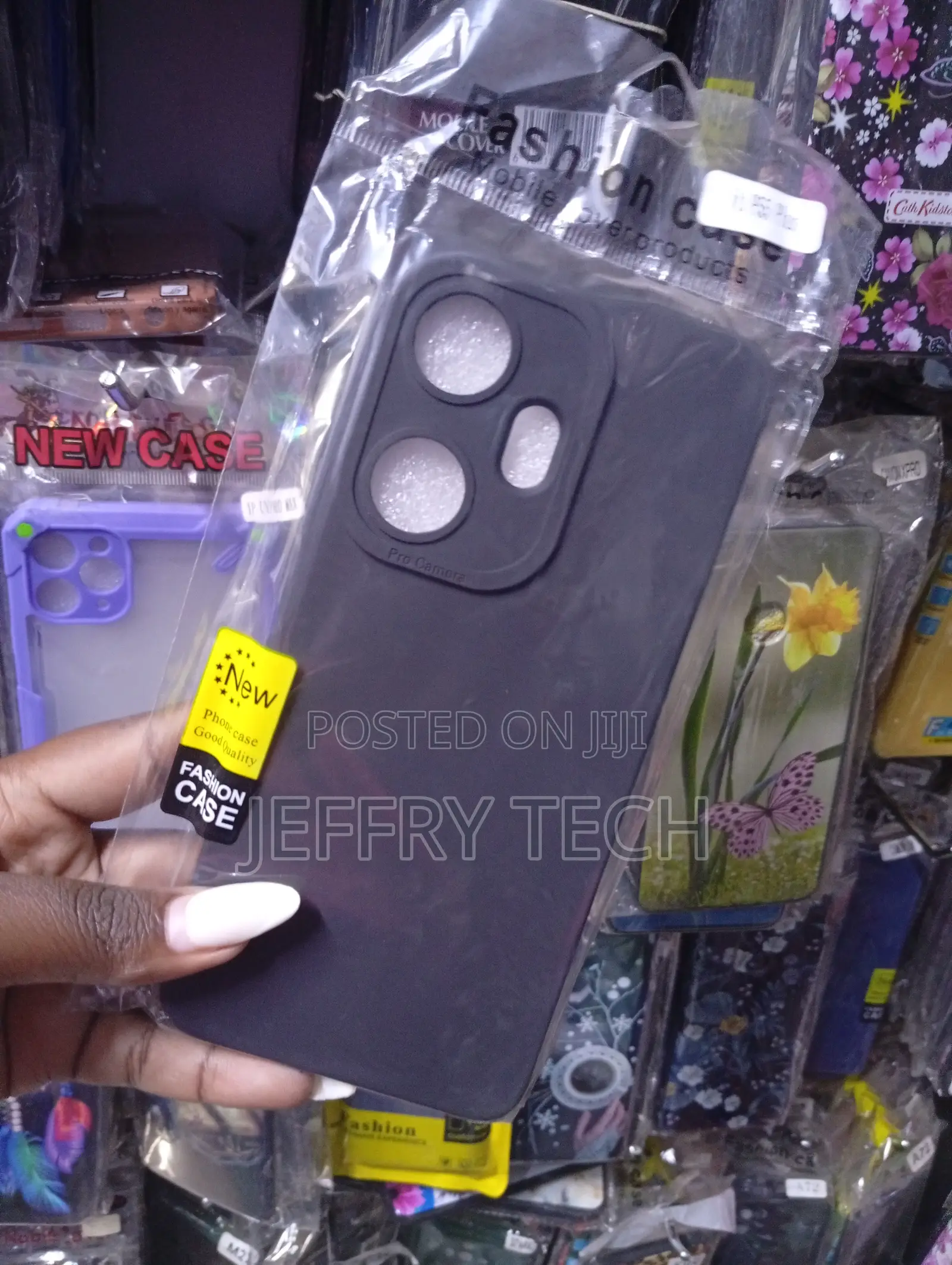 Itel P55 Plus Matte Black "Fashion Case