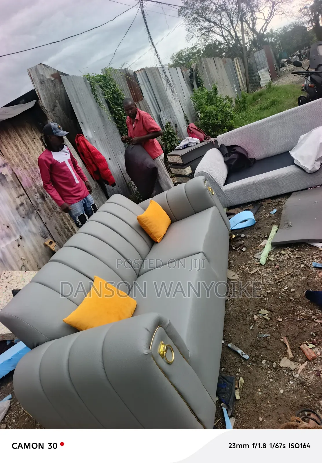 Leather 3seater on Sale
