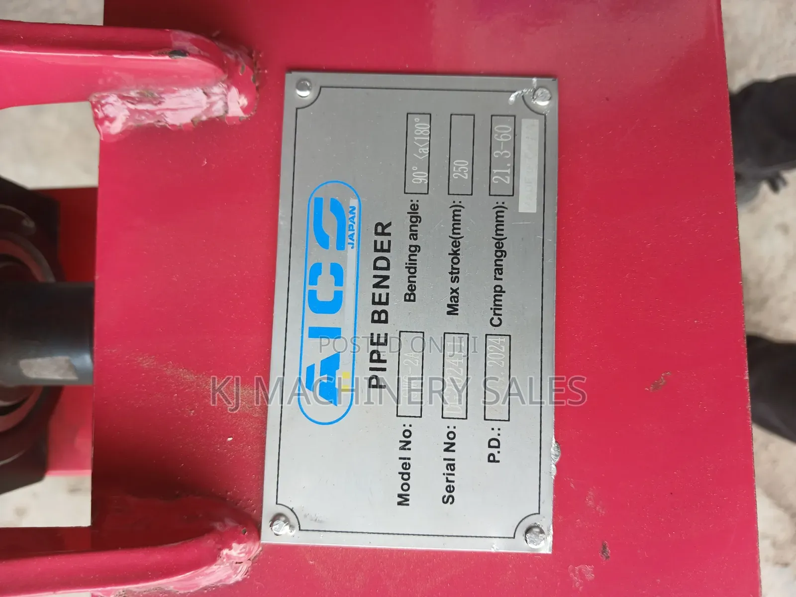 Heavy Duty 1⁄2” – 2” Hydraulic Pipe Bender Available!