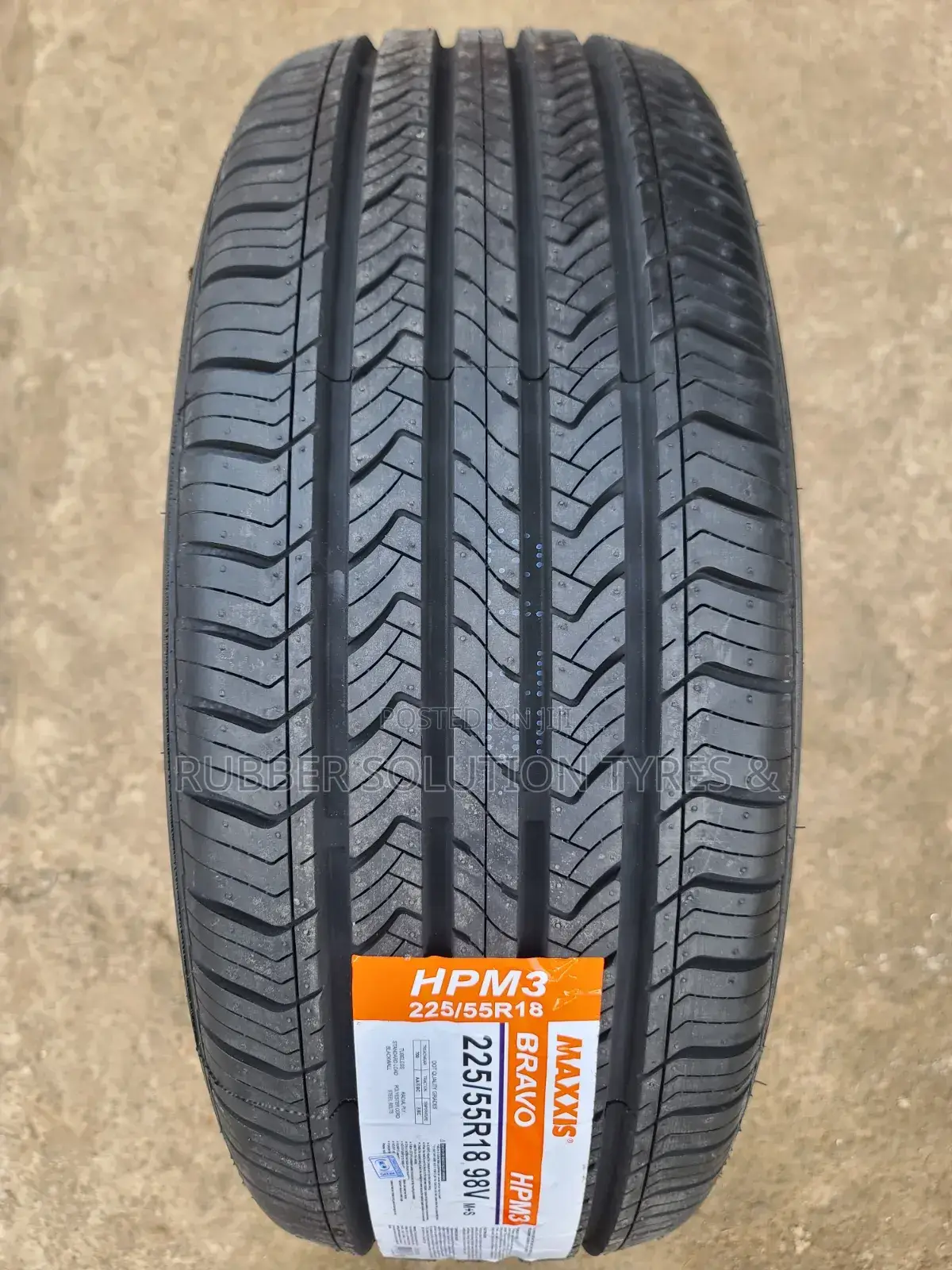 225 /55 R18 Maxxis Tyres Bravo Hpm3 Suv 4x4 Made in Thailand
