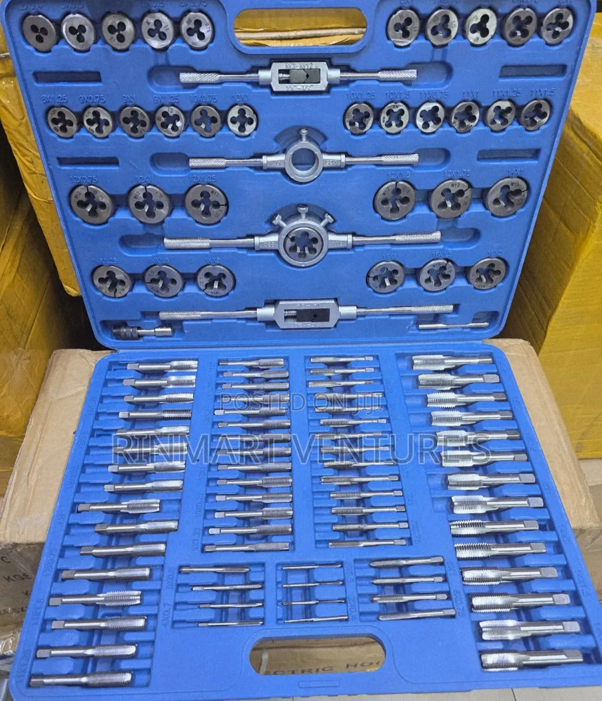 110-Piece Metric Tap and Die Set