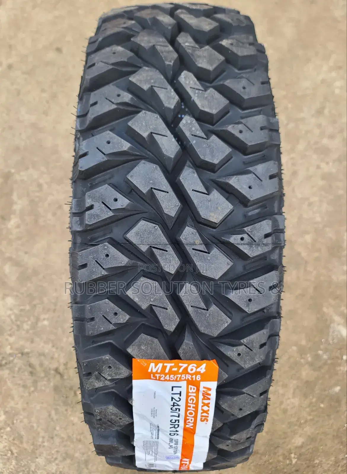 245 /75 R16 Maxxis Tyres Bighorn M/T764 L/T-10pr Made in Thailand