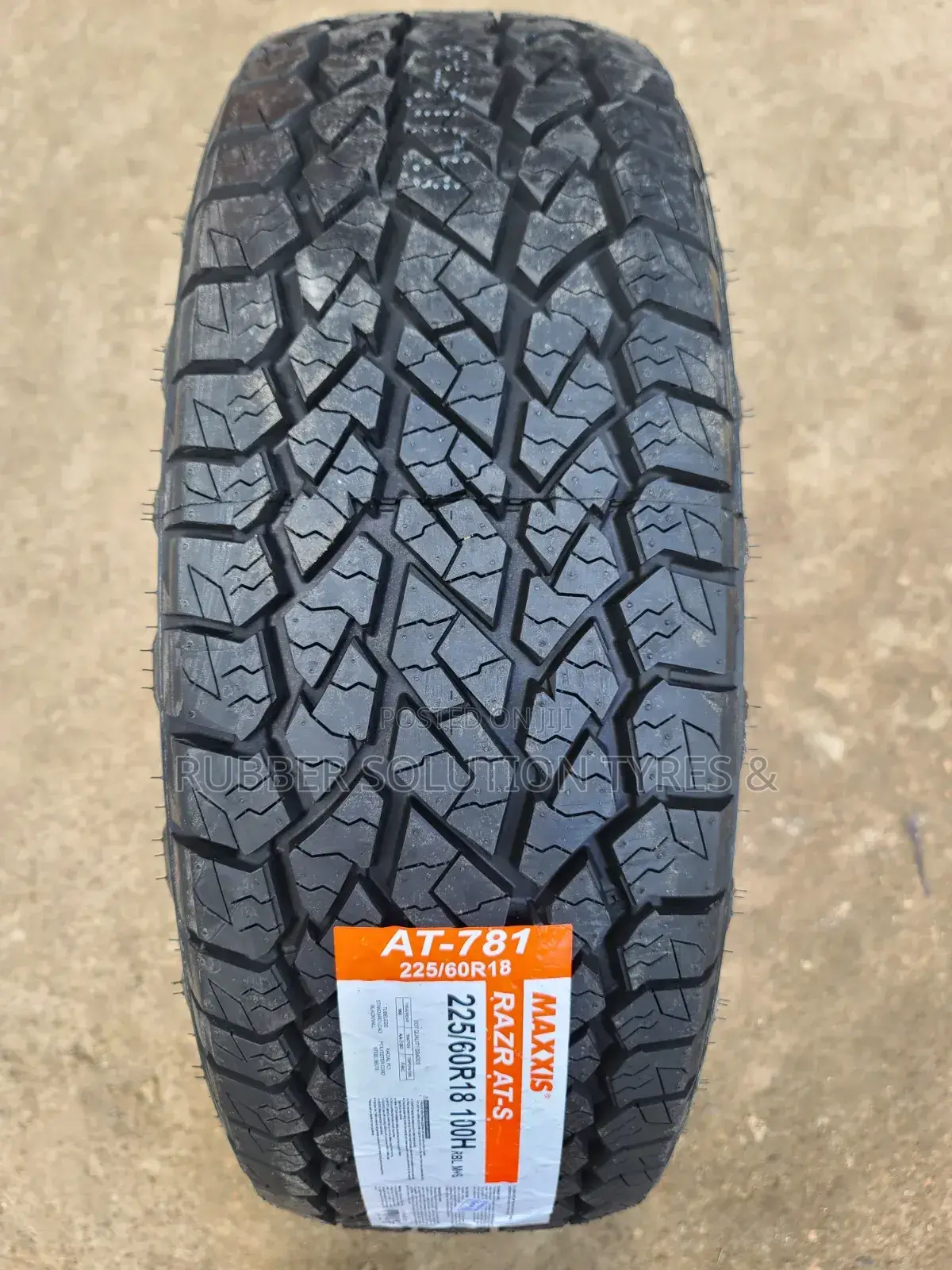 225 /60 R18 Maxxis Tyres 100h Razr a/T-781 All-Terrain