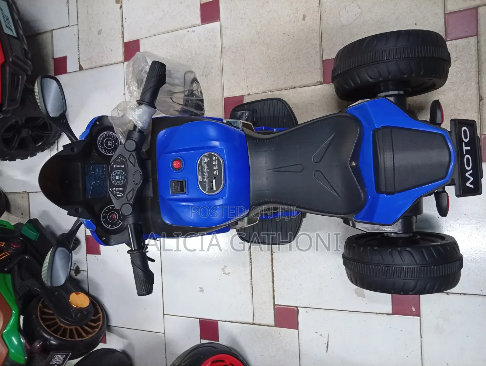 Quad Electric Bike 3-10yrs