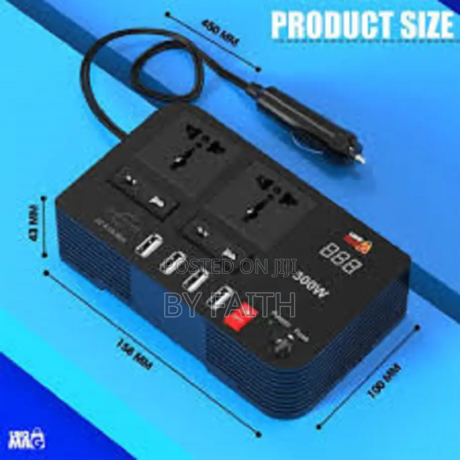 Multifunctional Car Inverter 12v to 220v