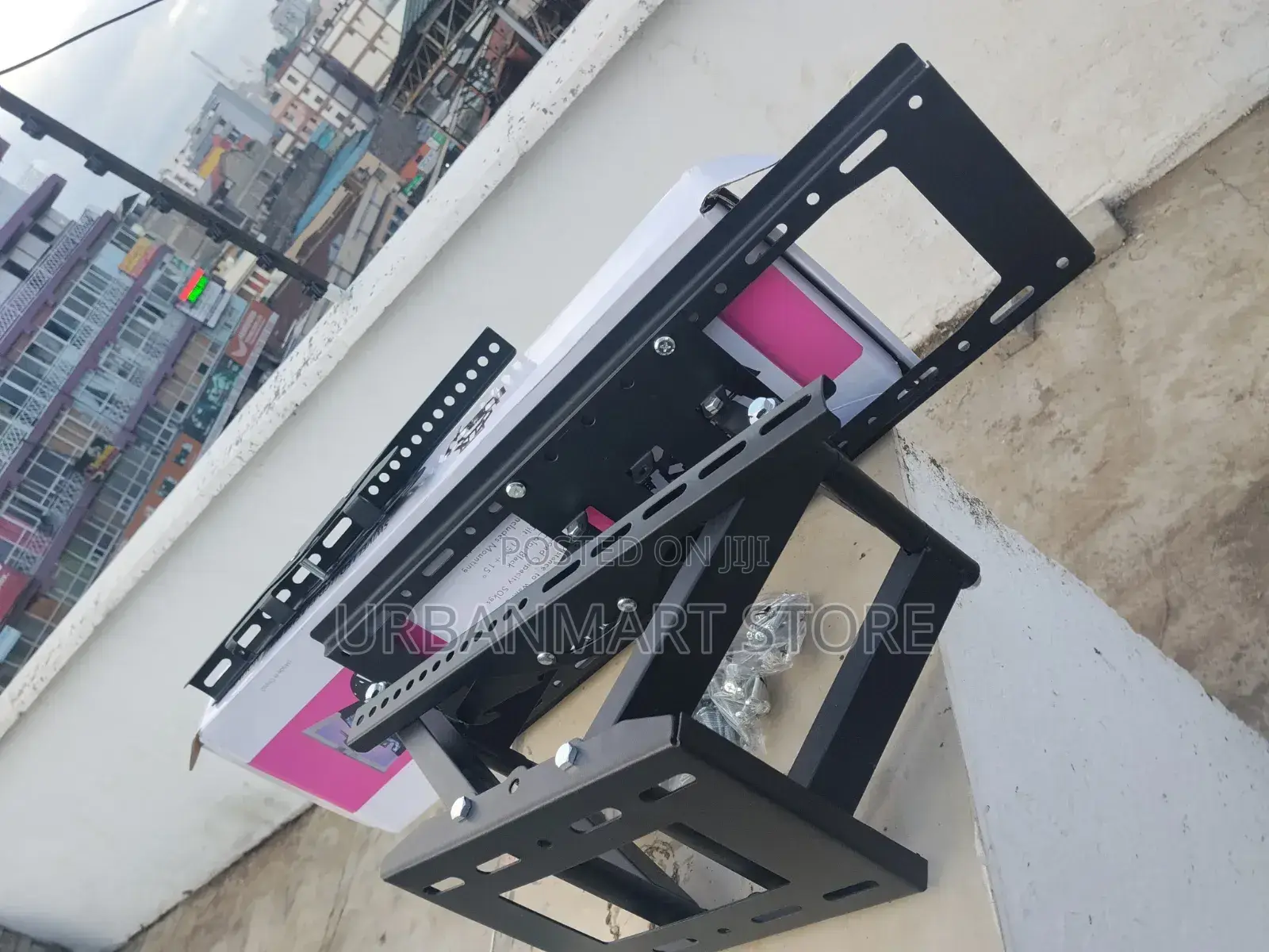 Heavy Duty 75 Inch Tv Bracket Double Arm Swivel Tilt