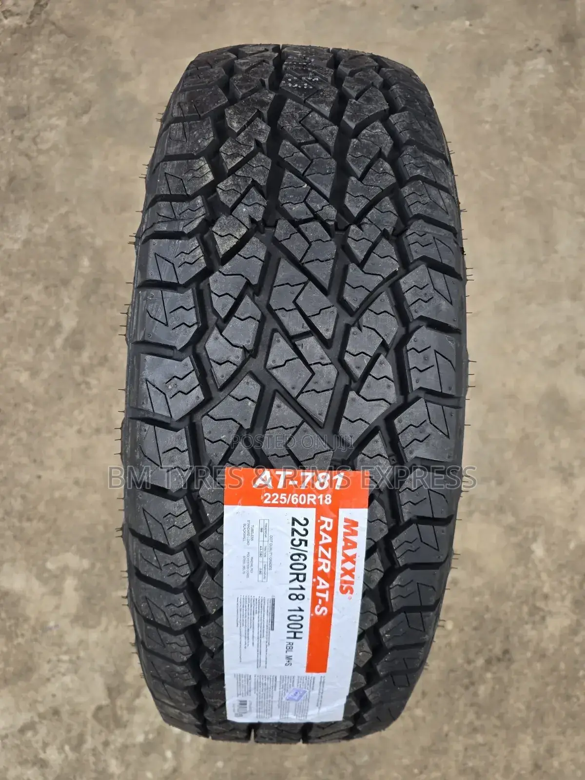 225 /60 R18 Maxxis Tyres (All Terrein)