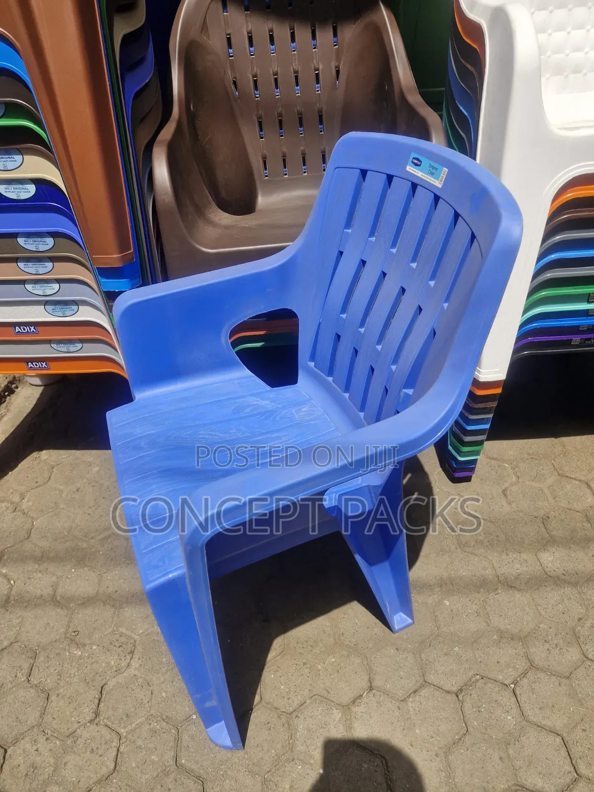 Kenpoly Blue Empire Chair.
