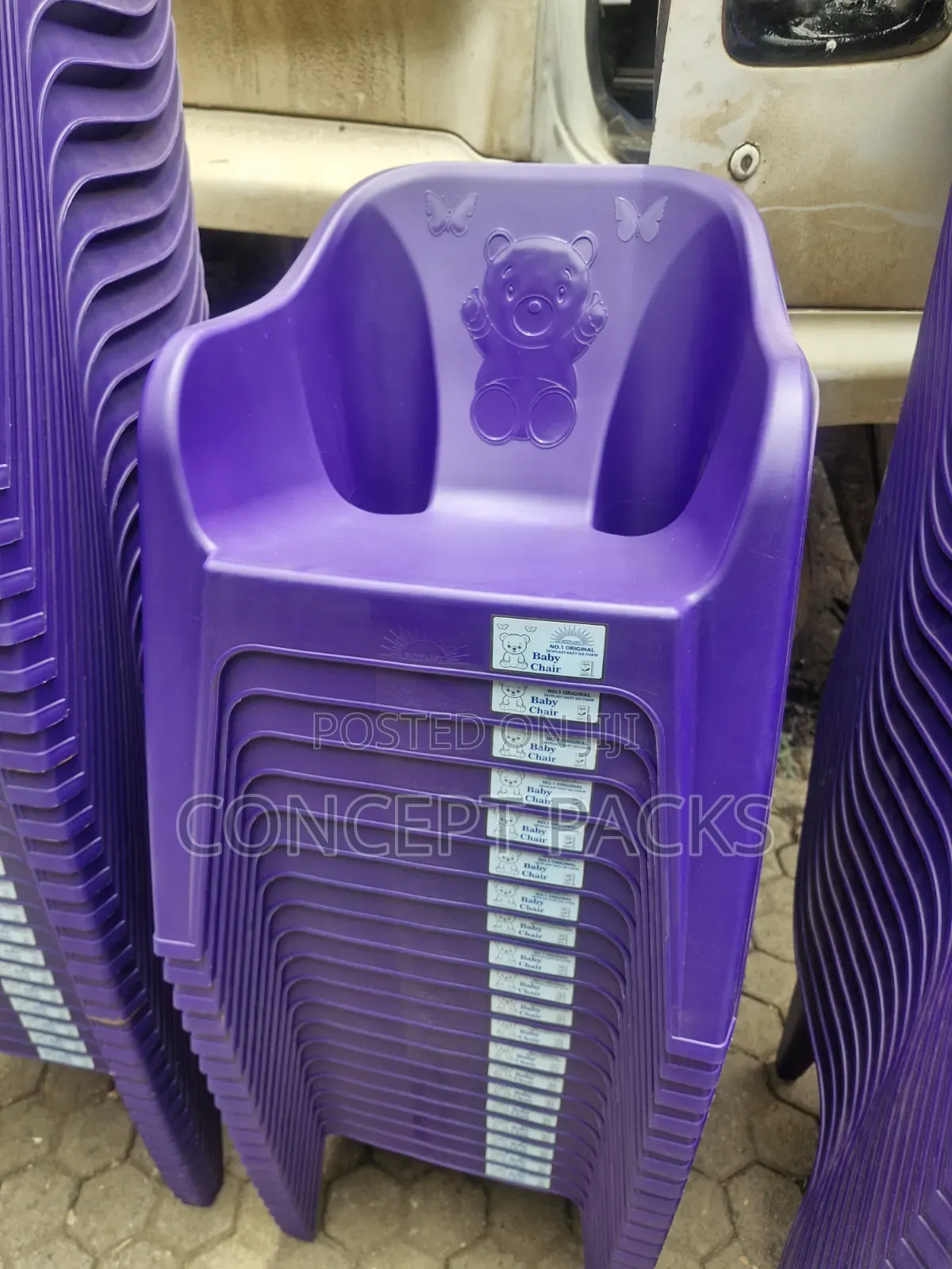Purple Baby Chair Skyplast