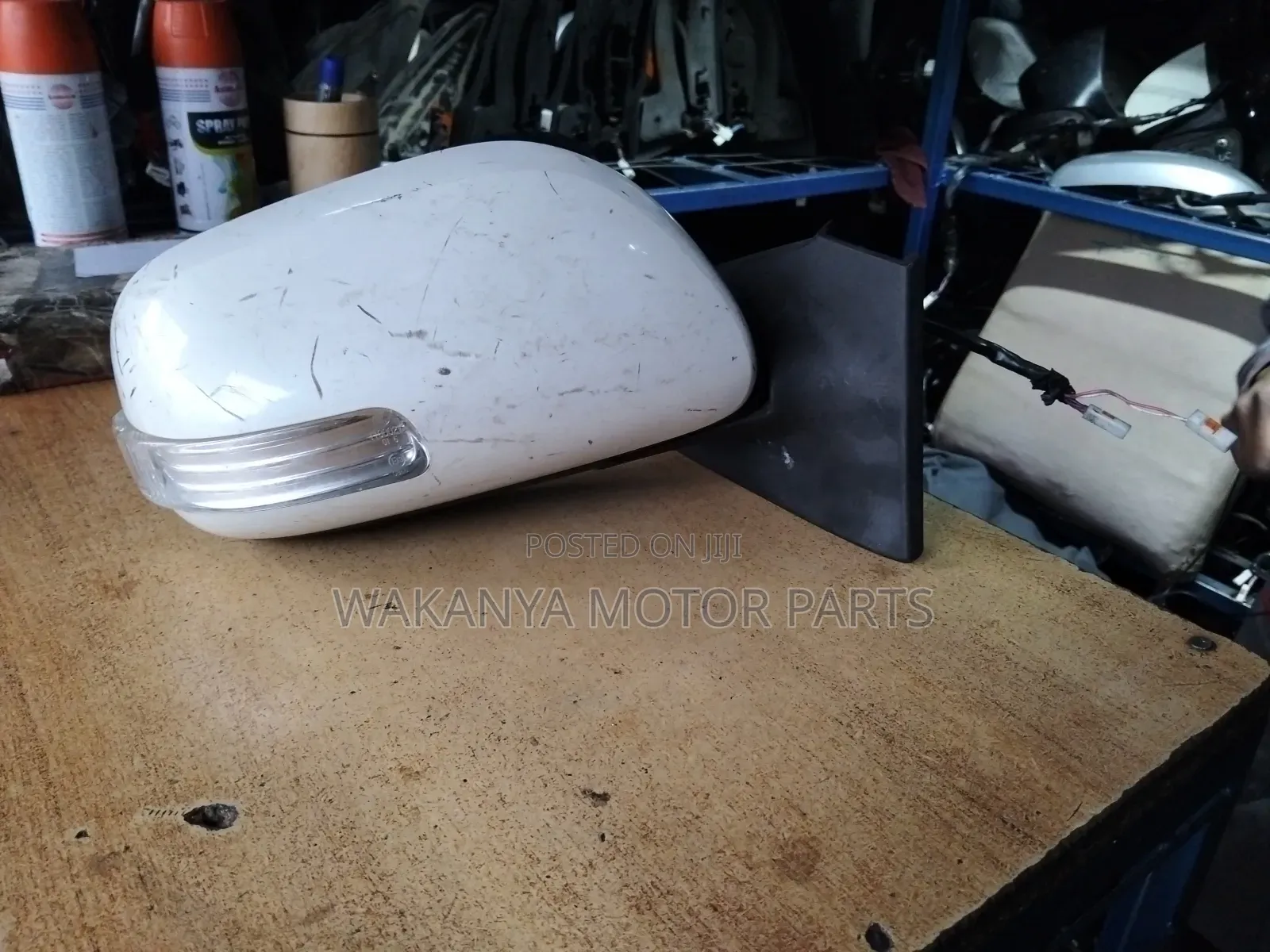 Toyota Vitz Models 2005/2008/2010 Power Side Mirror, Ex Japan