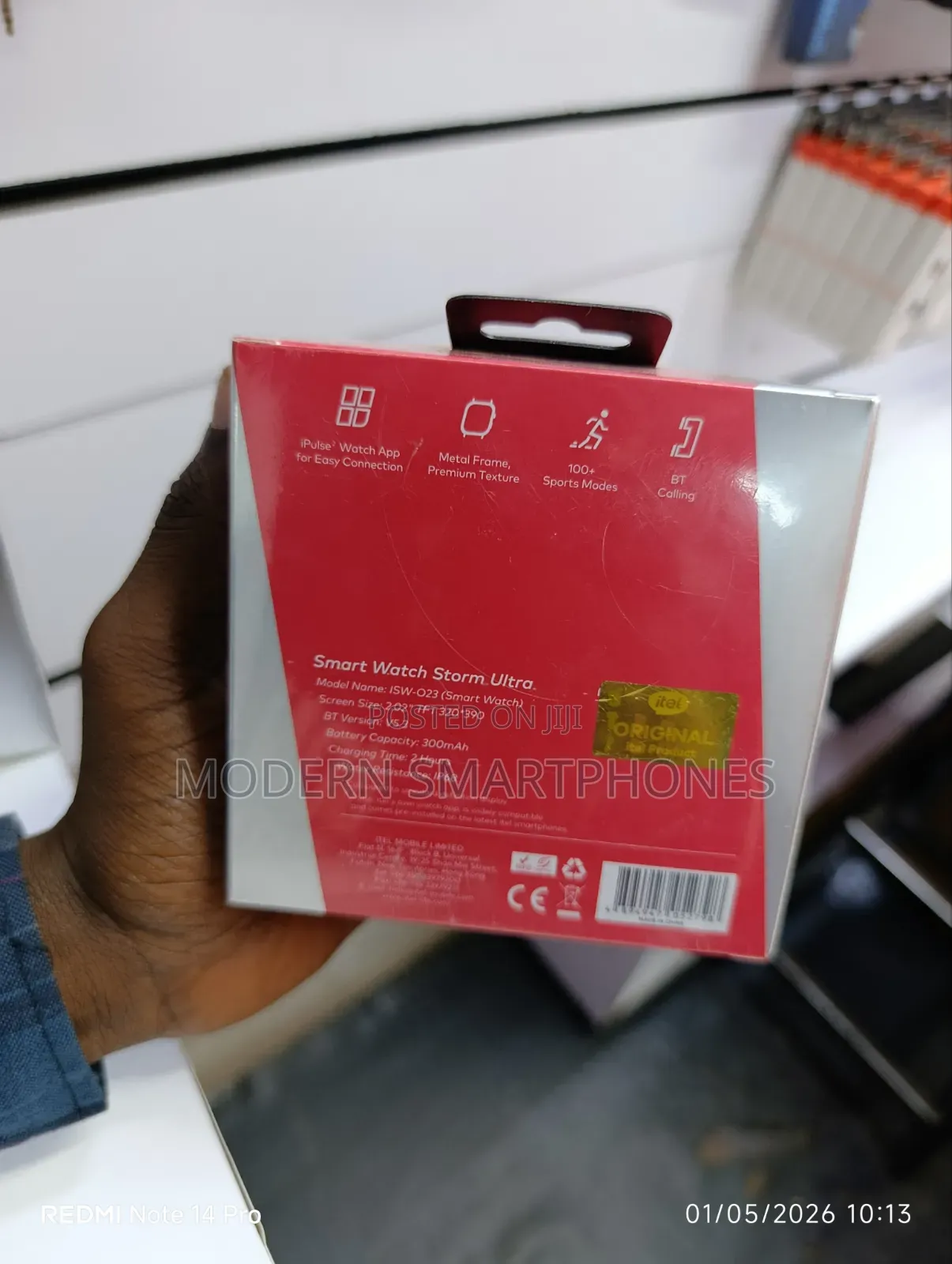 Itel Smartwatch Storm Ultra