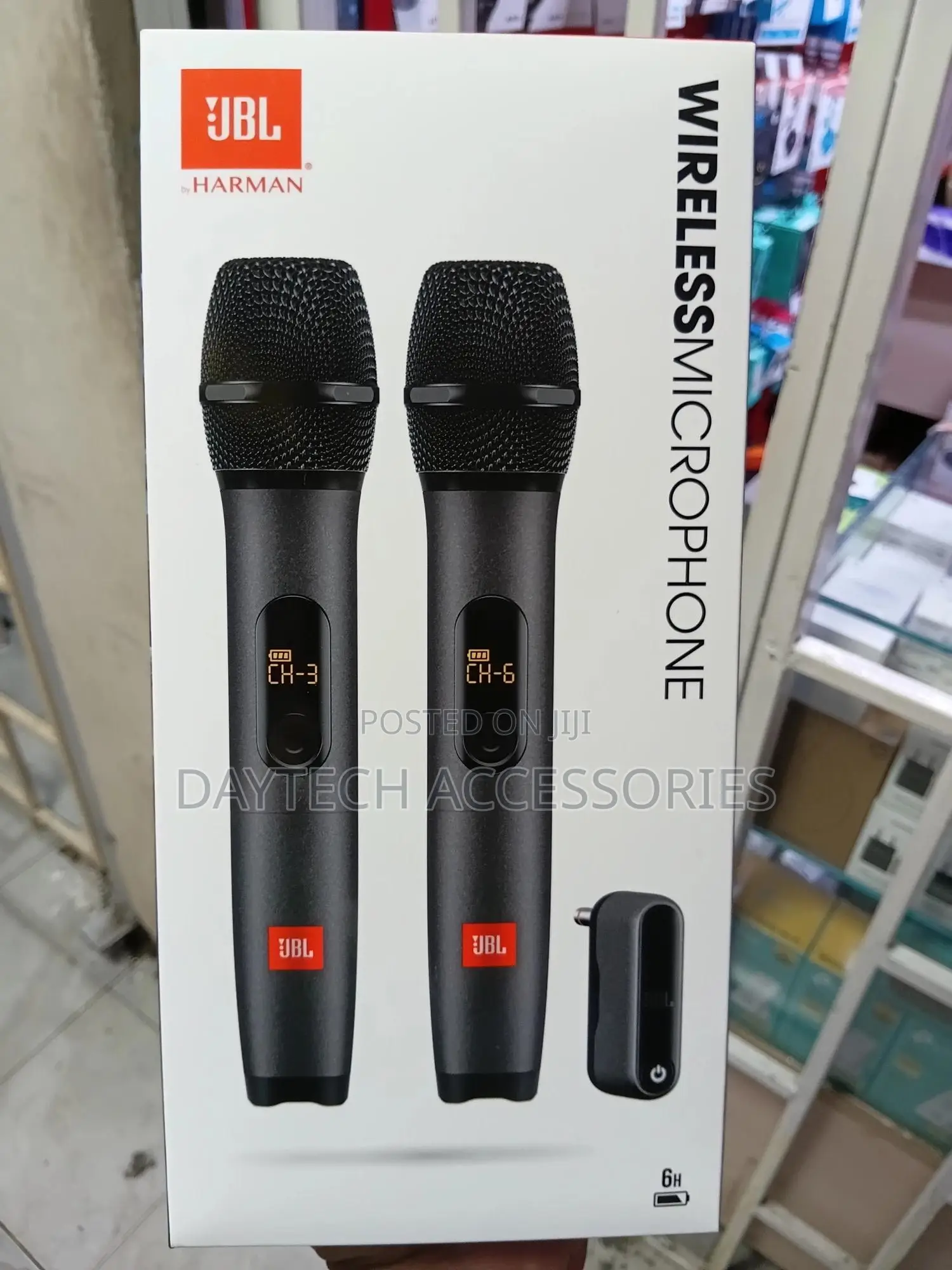 JBL Dual Wireless Microphone Set V1 in Black