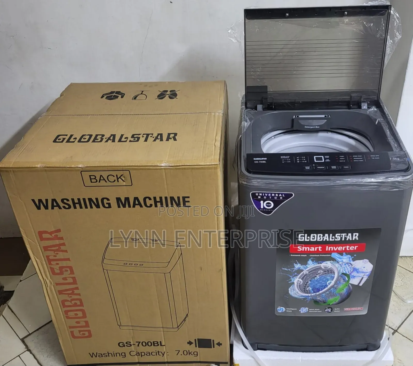 7kgs Globalstar Gs-700bt 
Fully Automatic Washing Machine