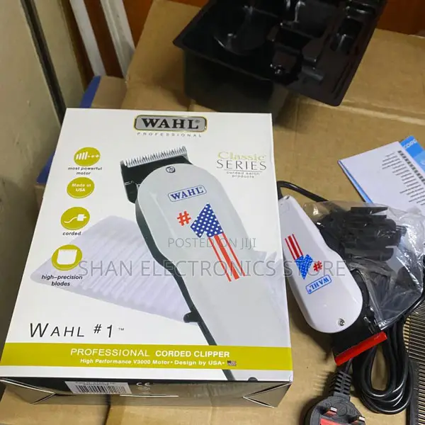Wahl Super Taper Hair Clipper – Professional Corded Tool for Smooth Fa