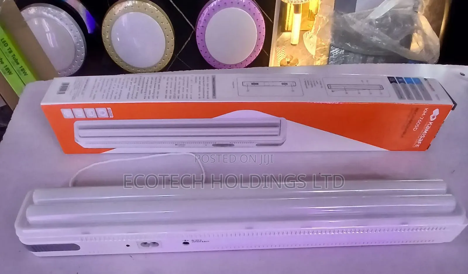1.5ft Kamisafe Rechargeable Tubes.