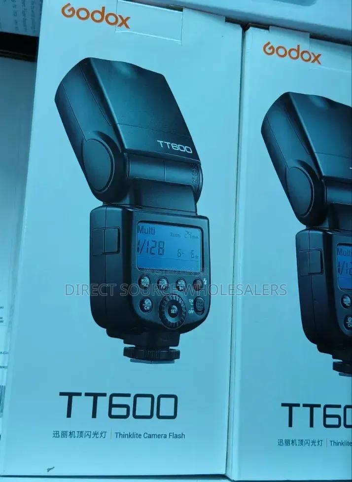 Godox Tt600 Camera Flash Speedlite – Manual Flash for Canon Nikon Sony