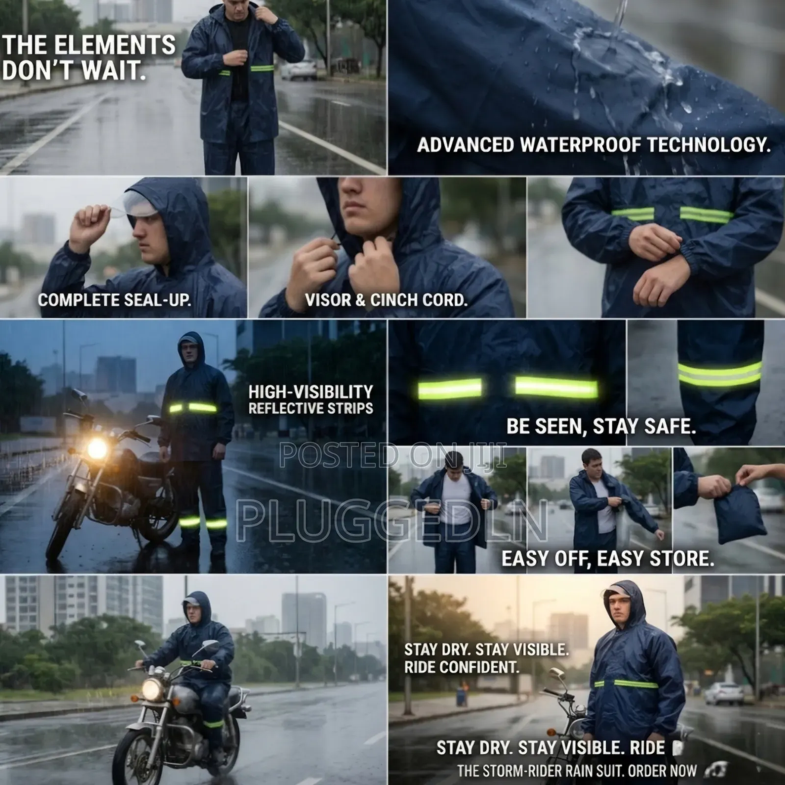 Rider Rain Suit/ Jackets.