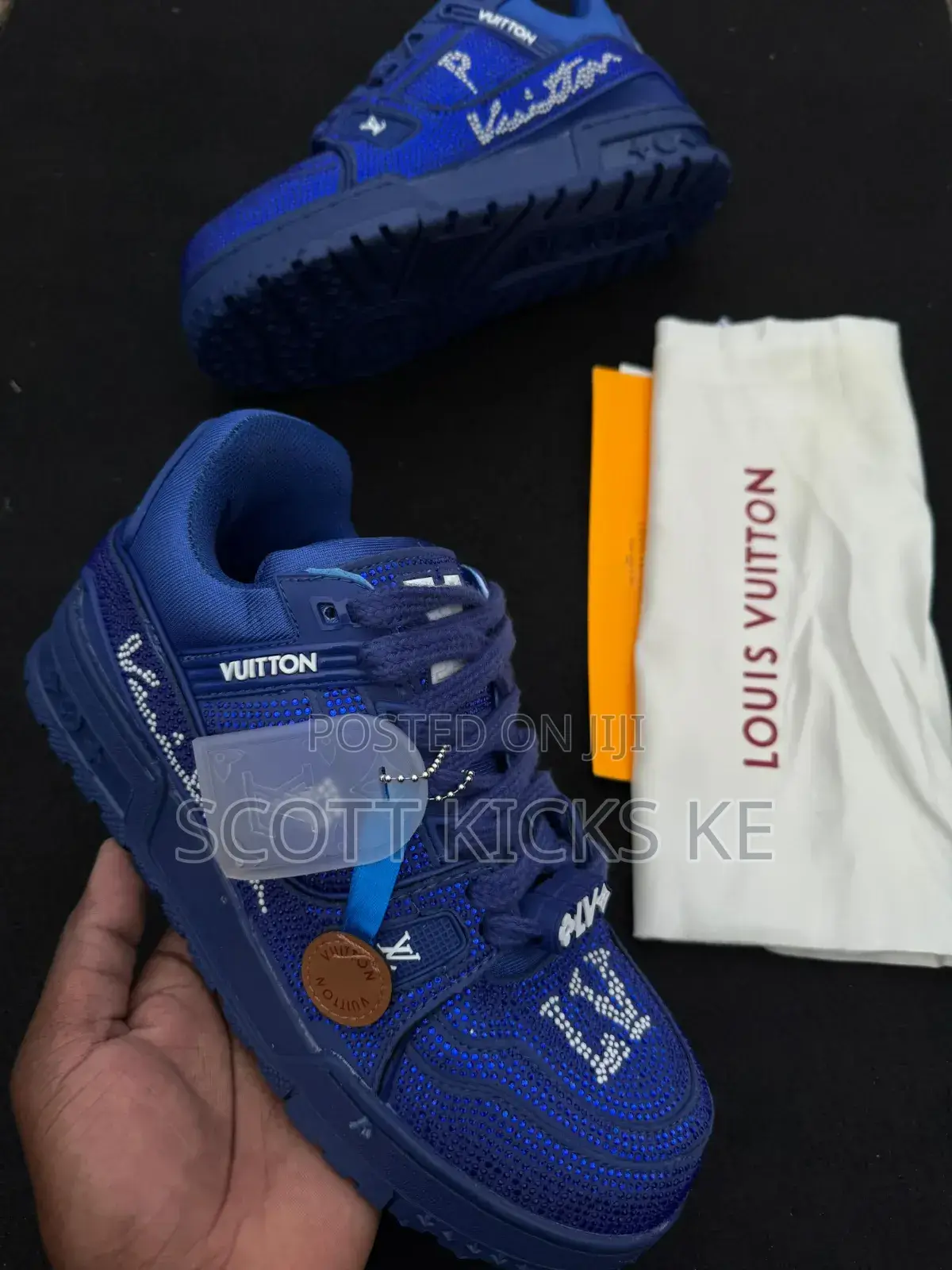Louis Vuitton Glitter Blue