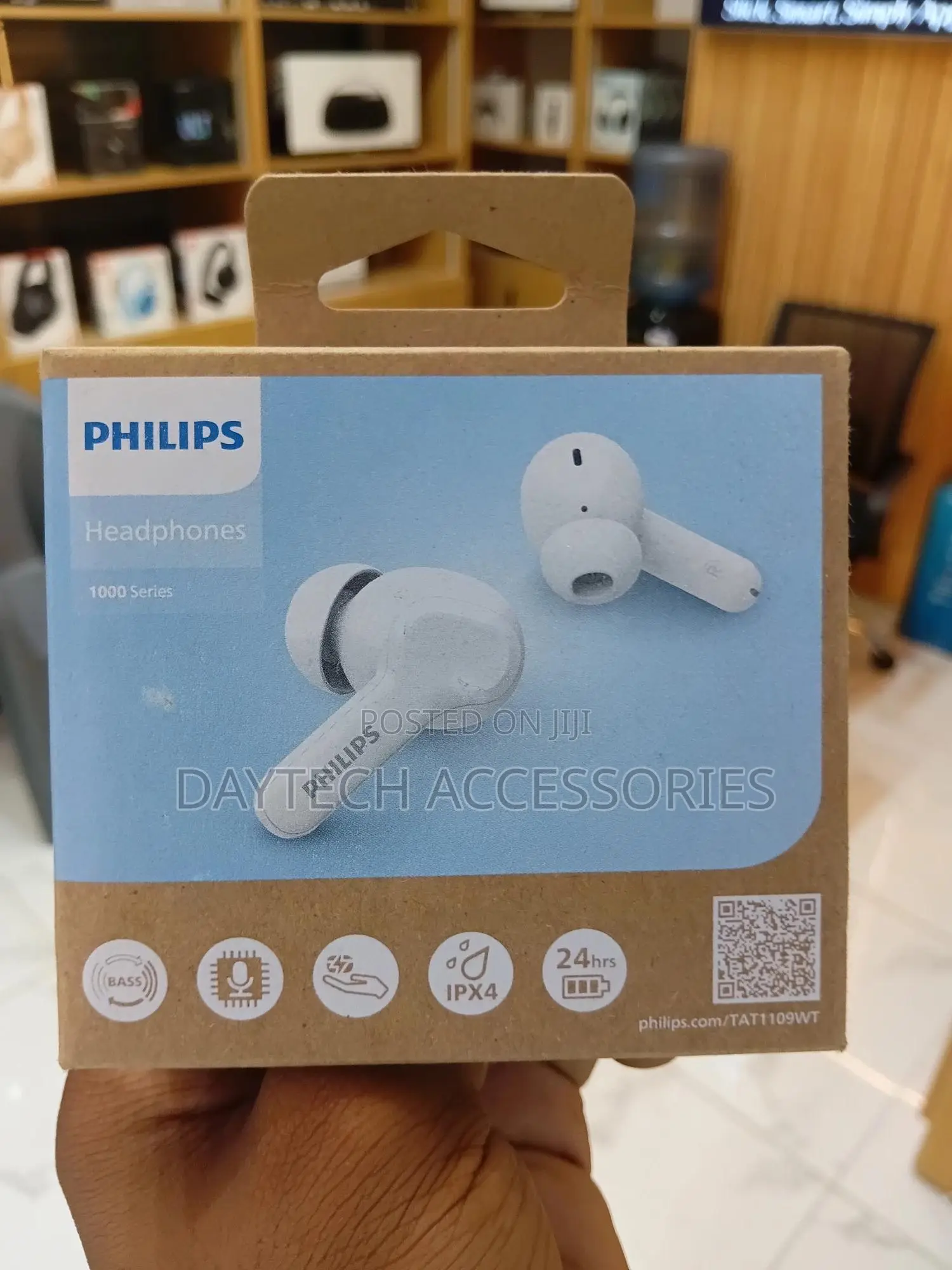 Philips Tat1109wt True Wireless Earbuds