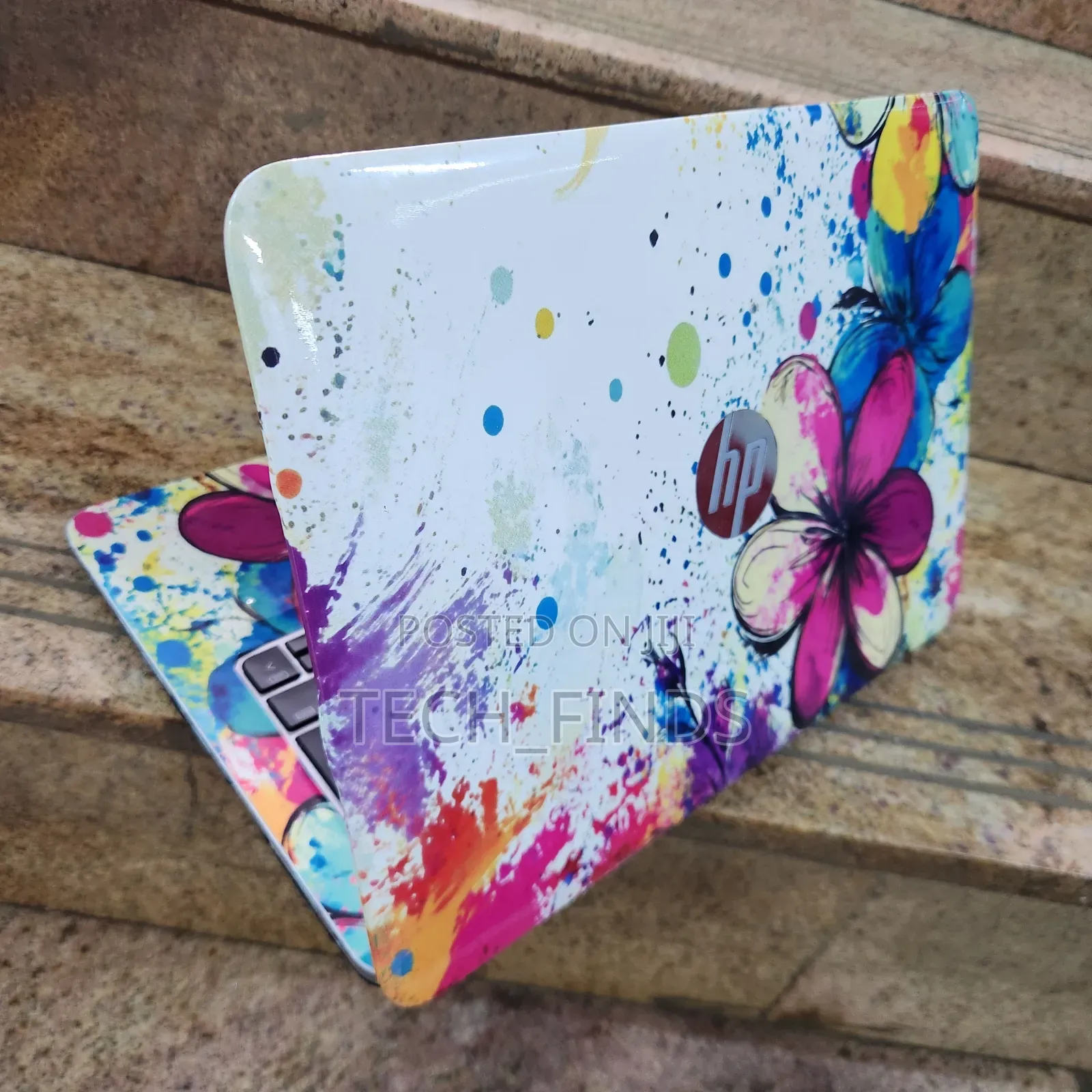 Vivid Floral Decorative Laptop Skin