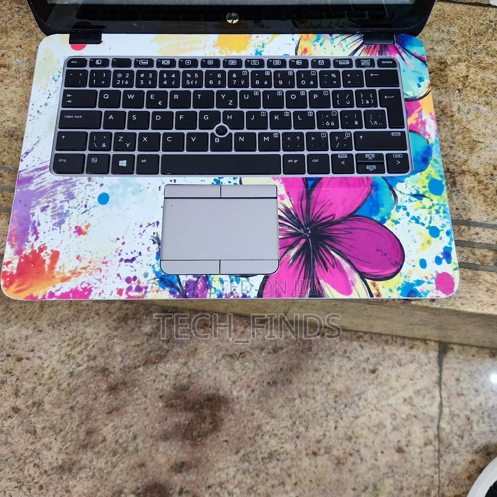 Vivid Floral Decorative Laptop Skin