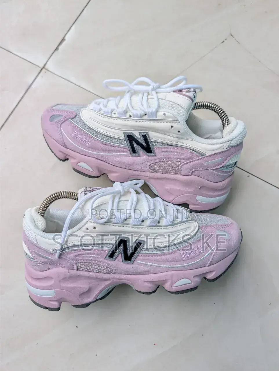 Nb 1000 Pastel Pink and Grey Color Way