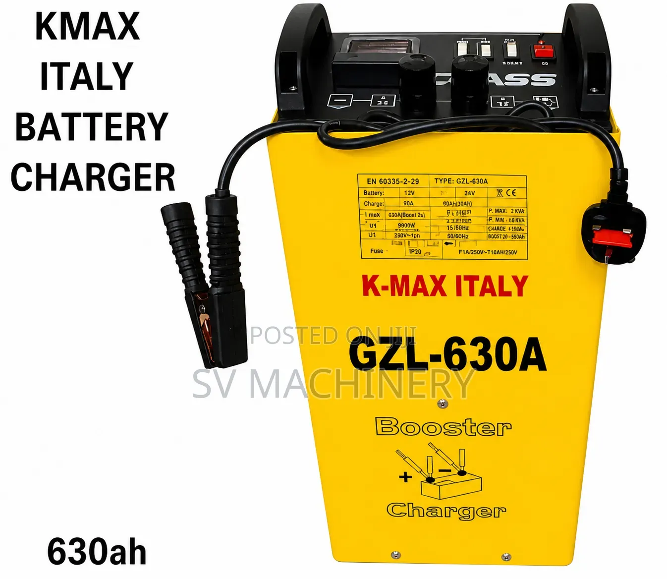 Heavy Duty 630ah Battery Charger