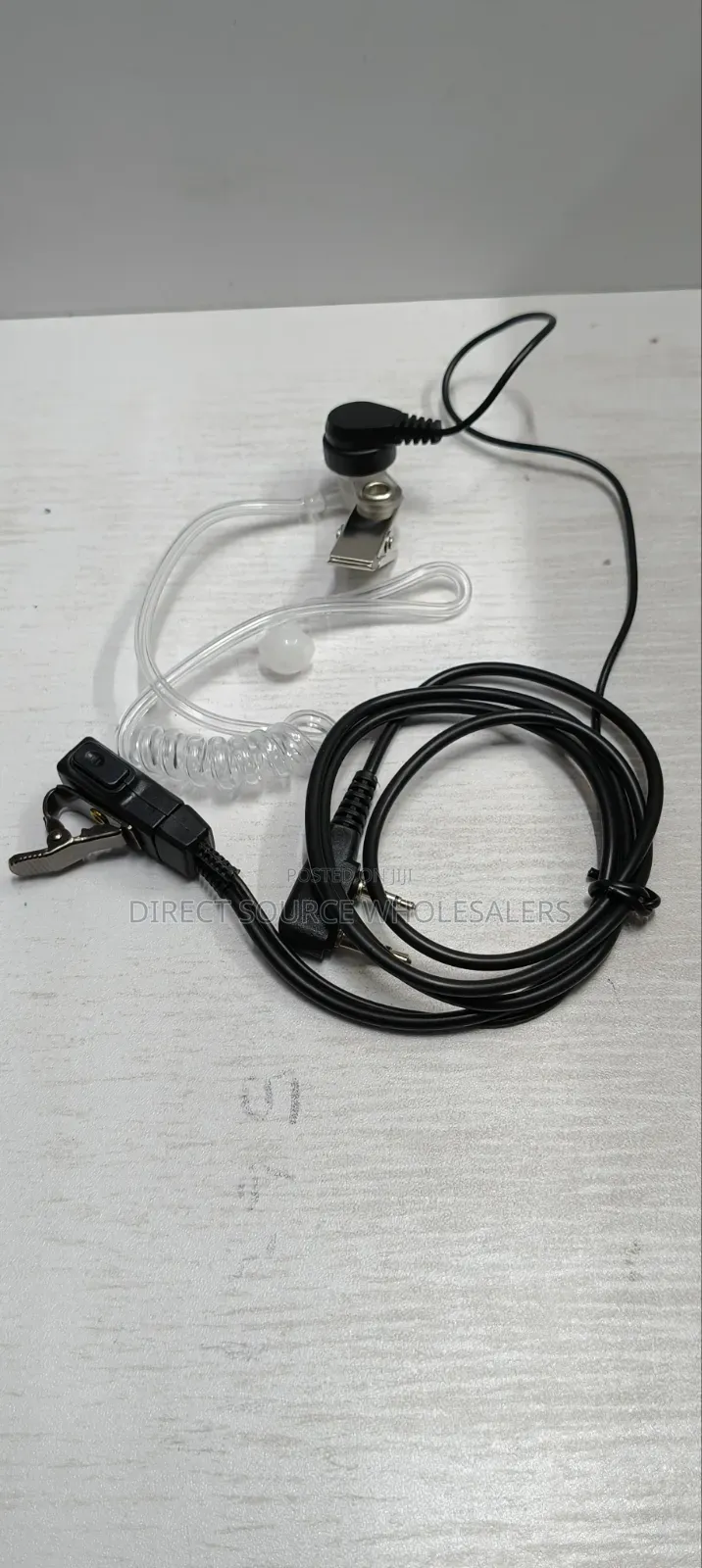 Walkie Talkie Earpiece Headset – 2 Way Radio Earphones Mic