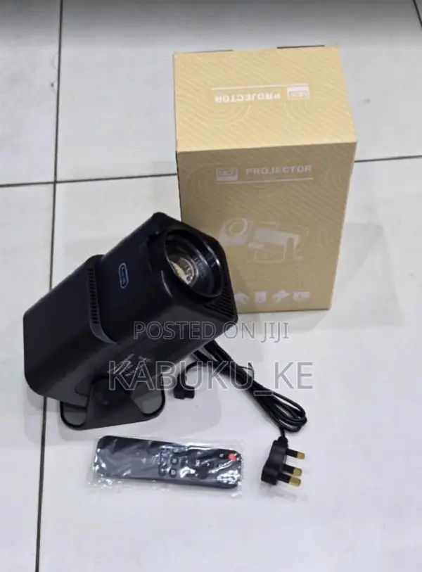 Hy320 Android 13 Projector With Inbuilt Wifi and Speaker + Bluetoooth