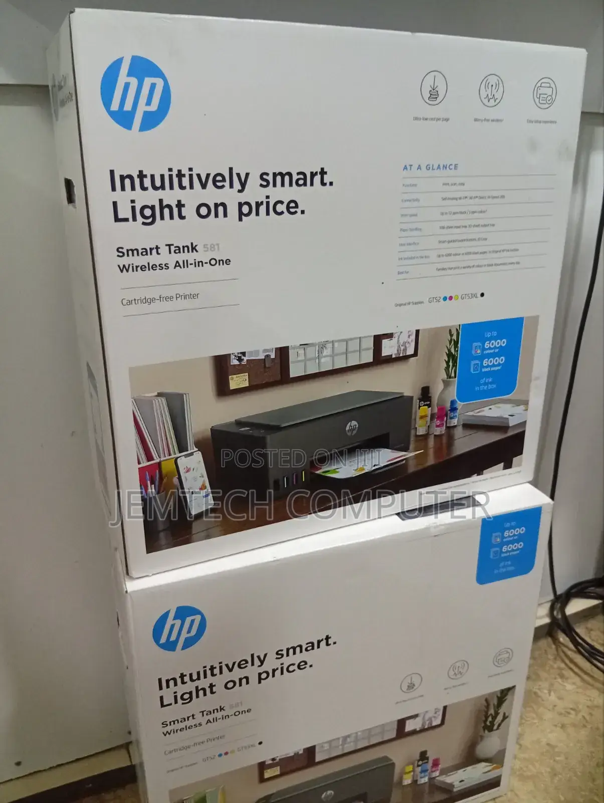 Hp Smart Tank 581 Aio Printer
