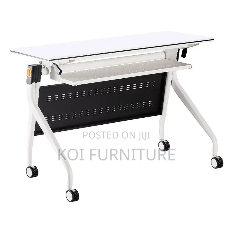 Office Desk; 1.2m Foldable Kois Envision 72w Folding Training Table