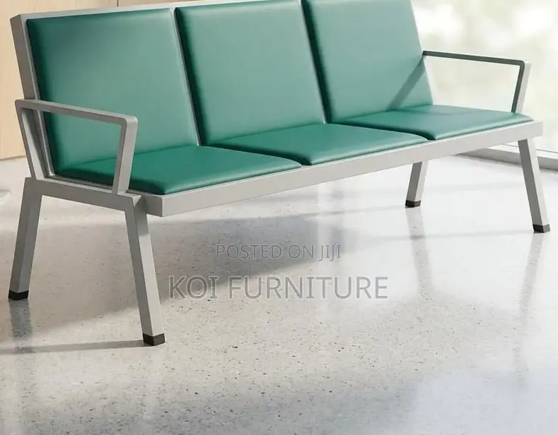 Office Benches; Three Seaters Amherst Steel Indeal Bench