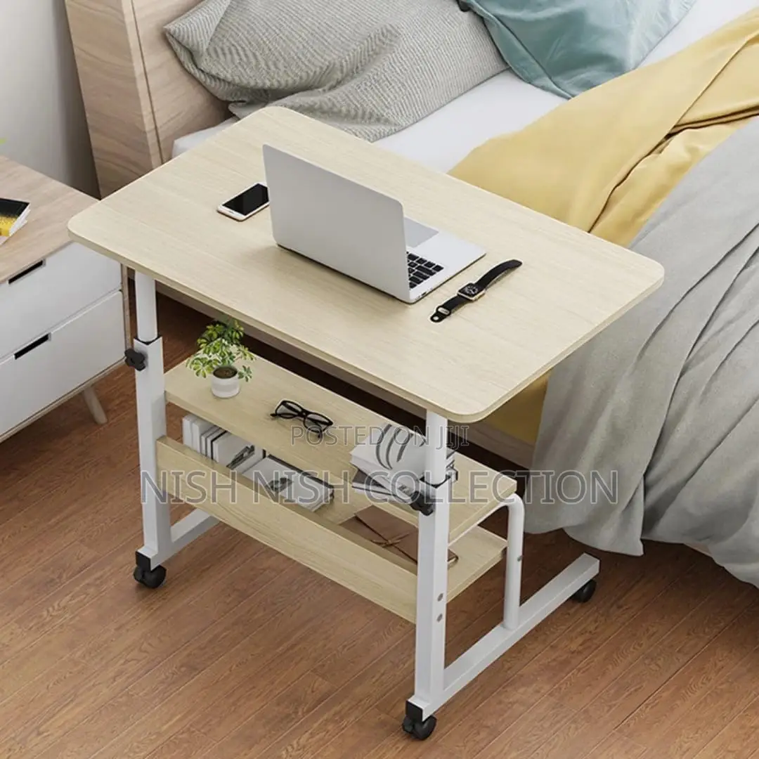 *Adjustable and Movable Laptop Table