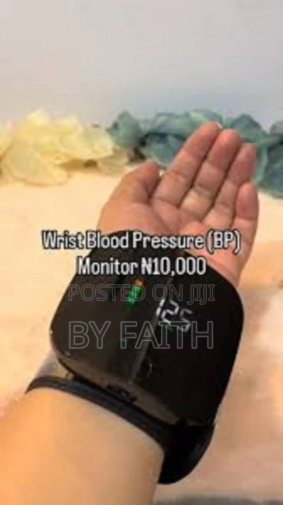 Smart Touch LCD Wrist Blood Pressure Monitor