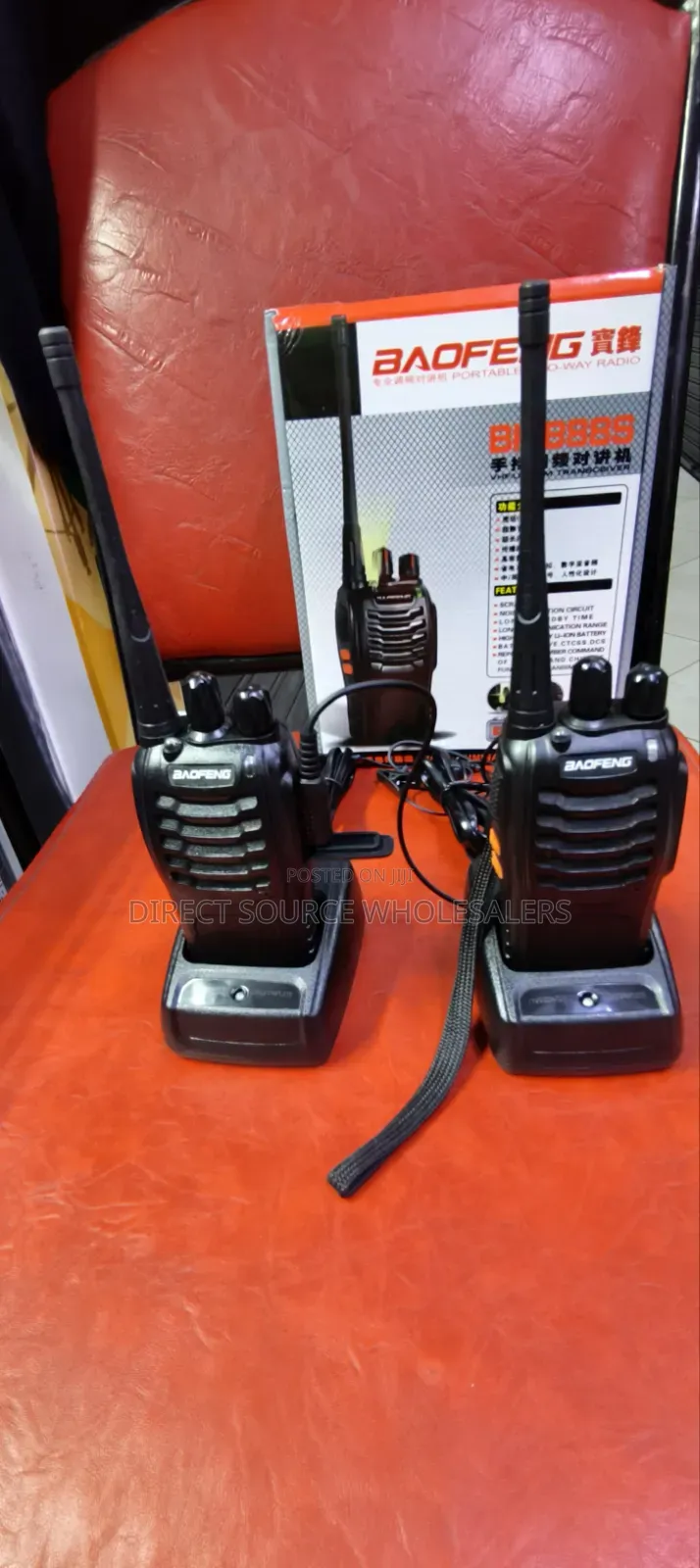 Powerful Baofeng Bf-888s Walkie Talkie – Long Range