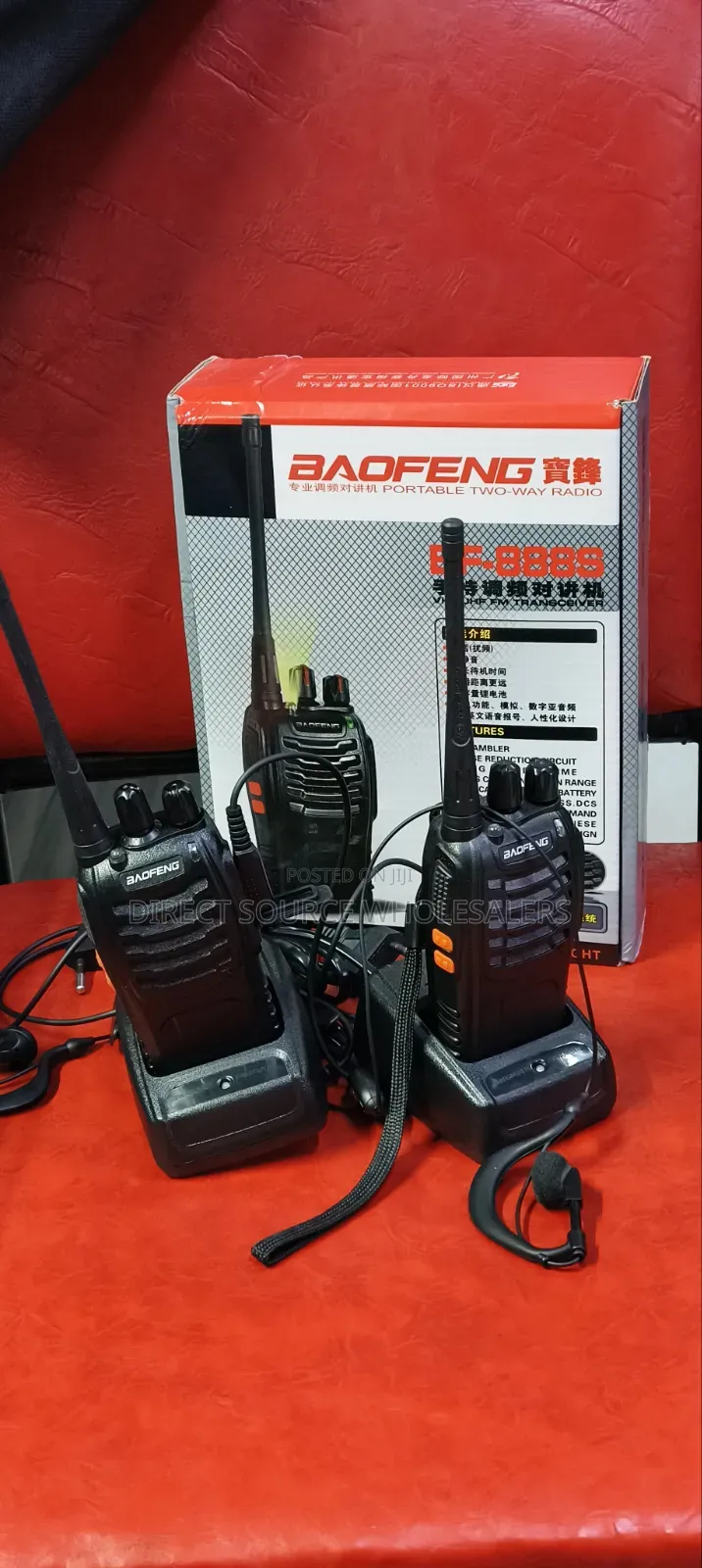 Baofeng Bf-888s Walkie Talkie Long Range for Security Events