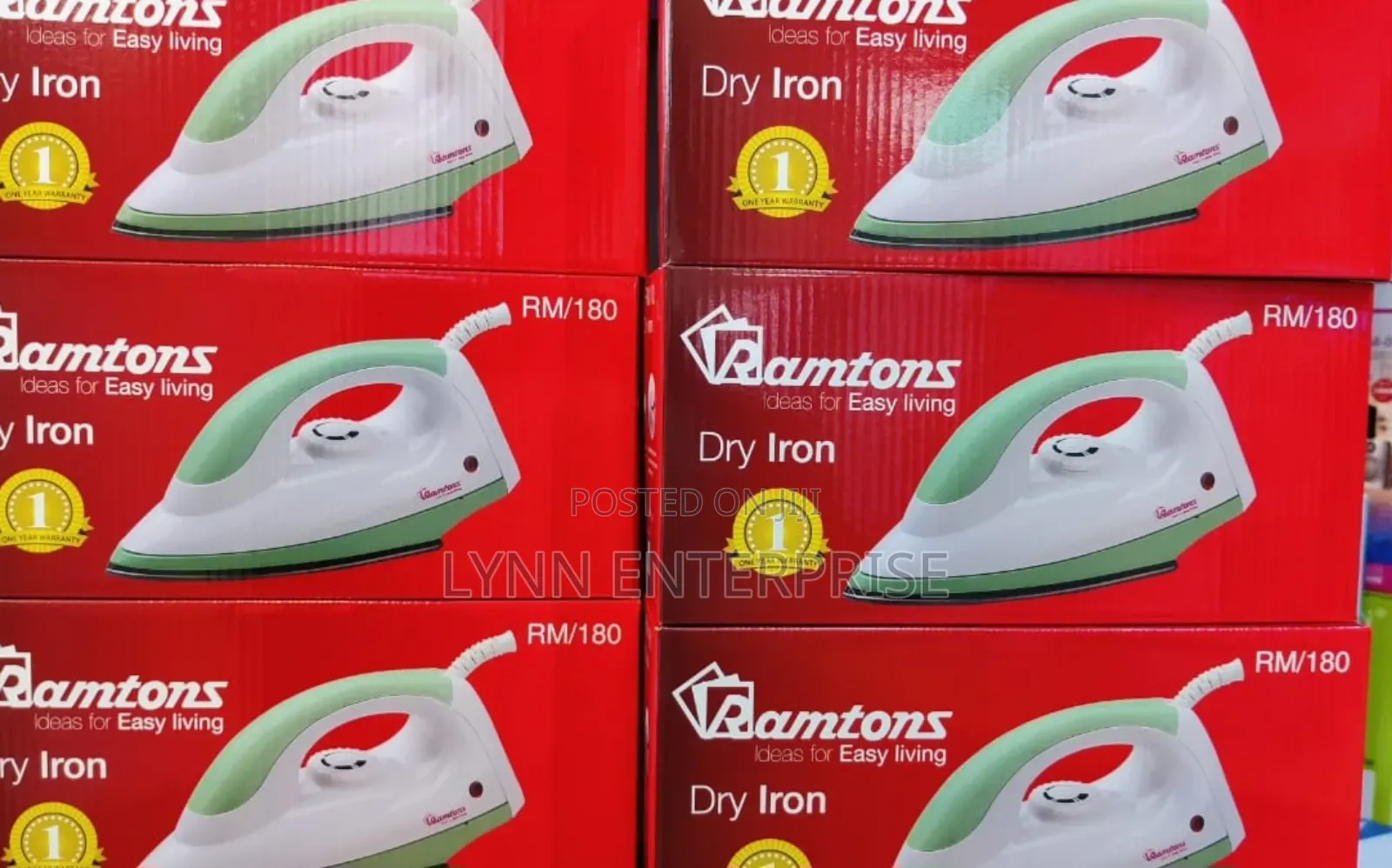 *Ramtons Dry Iron Rm180