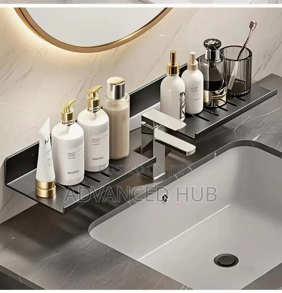 Premium Wall Mounted Sink Organizer Rack