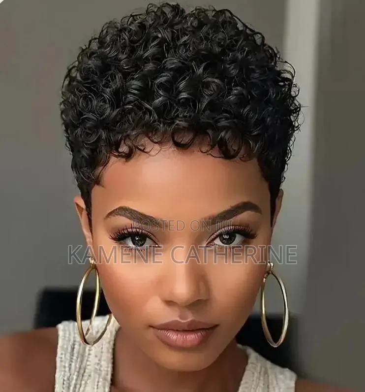 Human Water Curl Wig