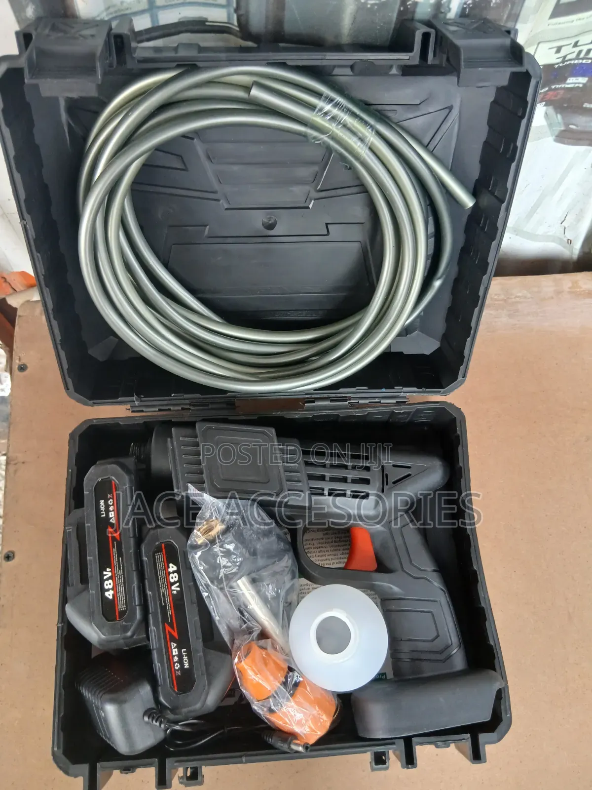 New Car Washing Machine 2 Batteries