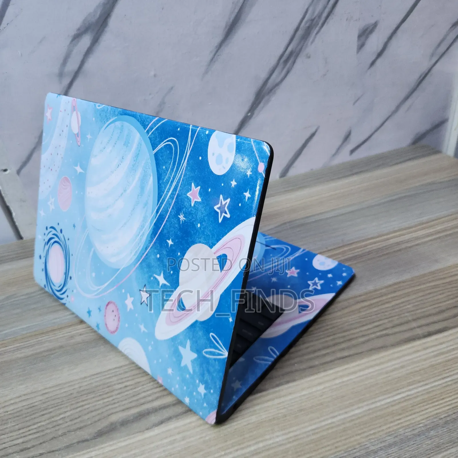 Planet and Star Design Laptop Skin